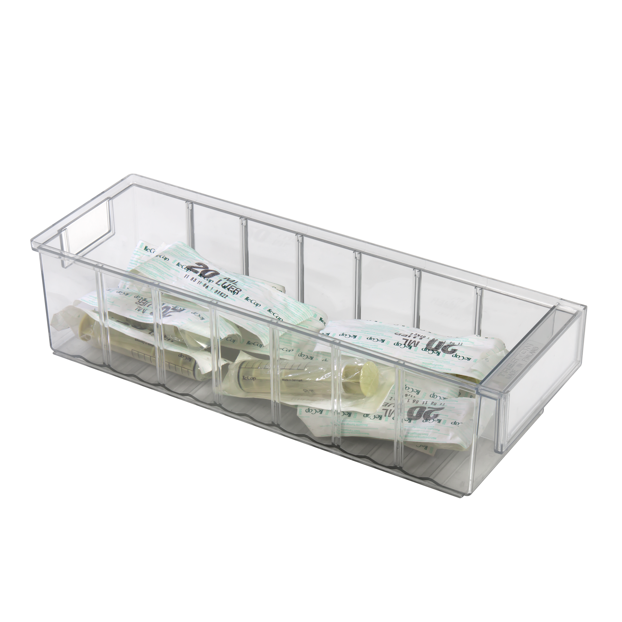 TRESTON Behälter 4015, transparent, 132x400x100mm