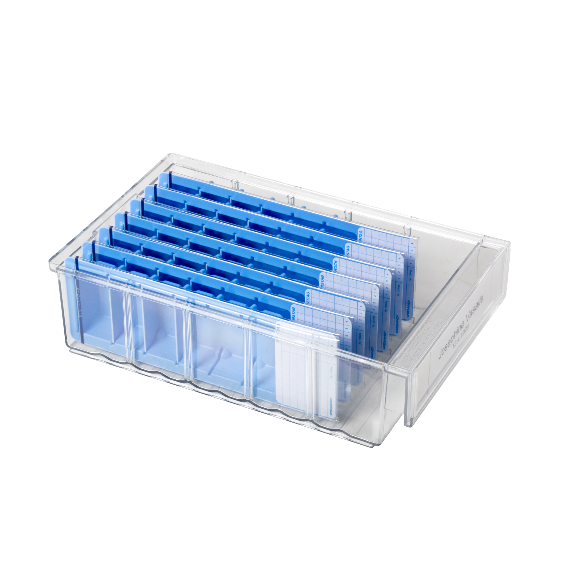 TRESTON Behälter 3020, transparent, 186x300x82mm