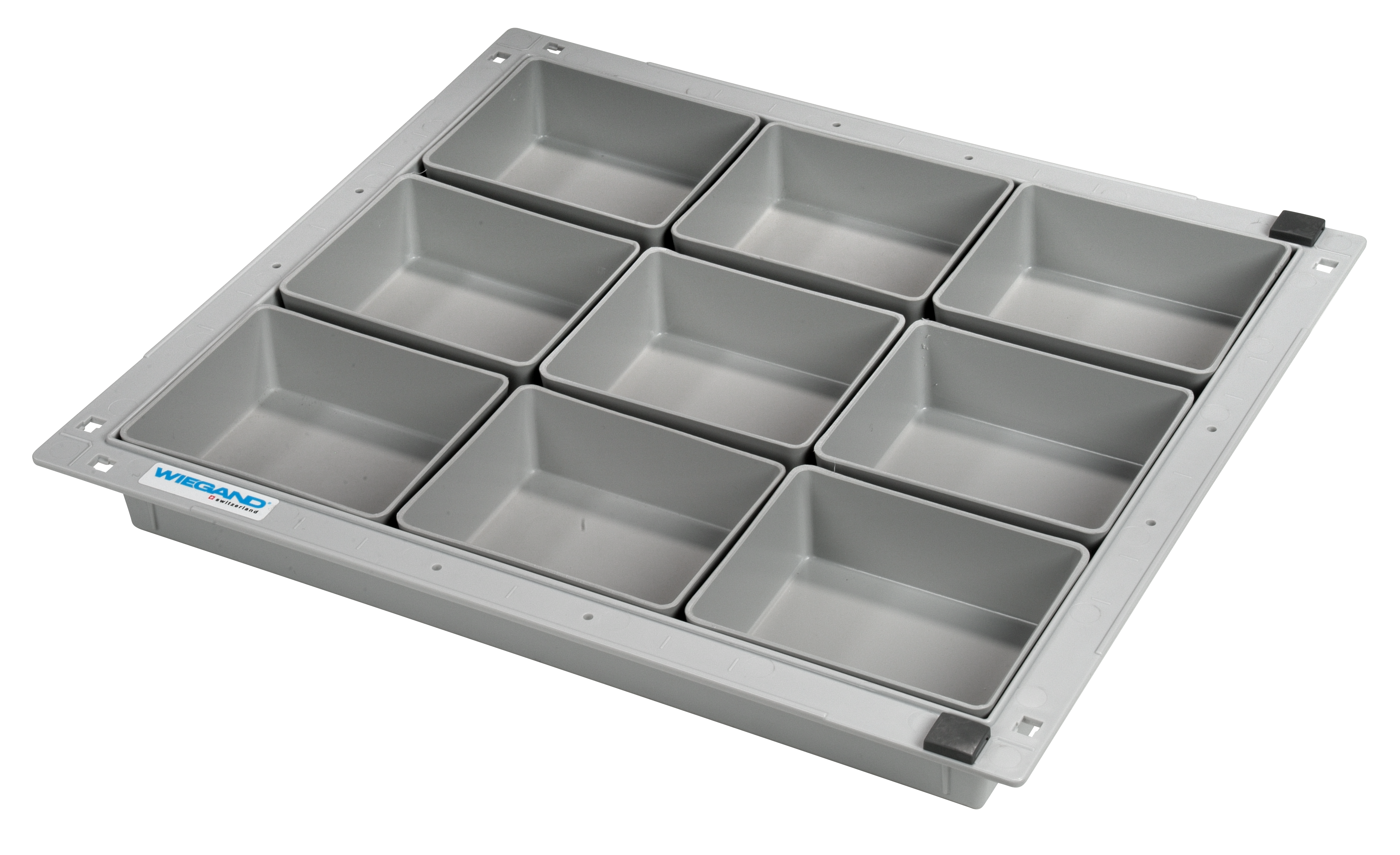 FlexModul Wanne, lichtgrau, 450x400x50mm