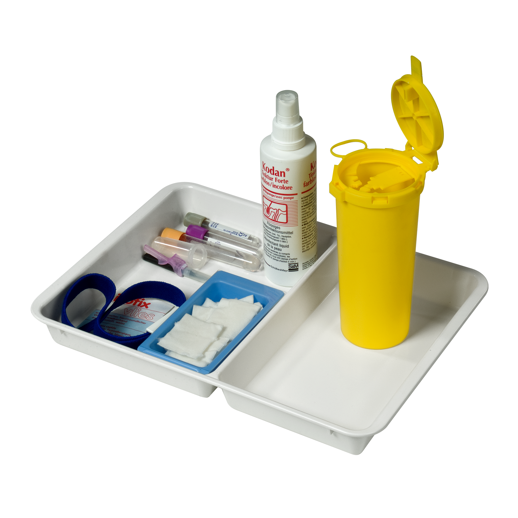 Spritzentablett, E-Tray mit Adapter für E-Safe 0.5 l oder 2.0 Liter