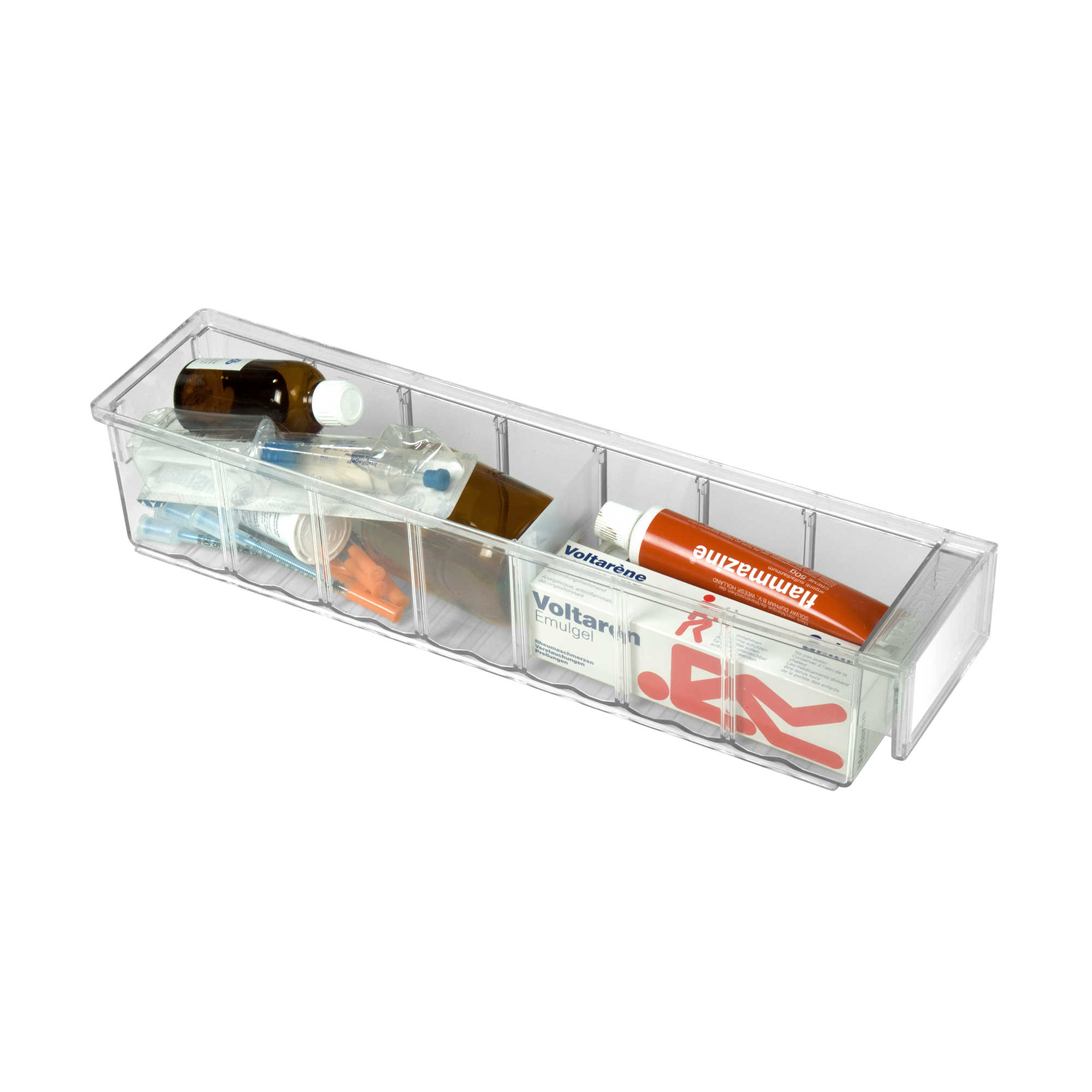 TRESTON Behälter 4010, transparent, 92x400x82mm