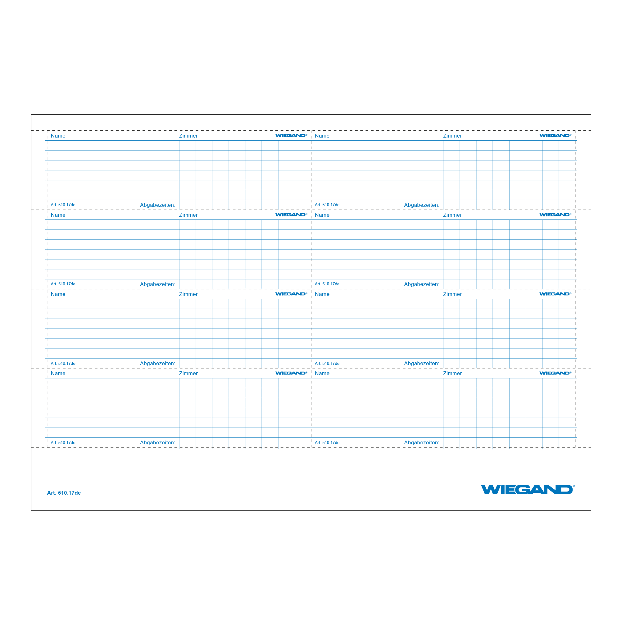 Etikette für Medikation in Deutsch