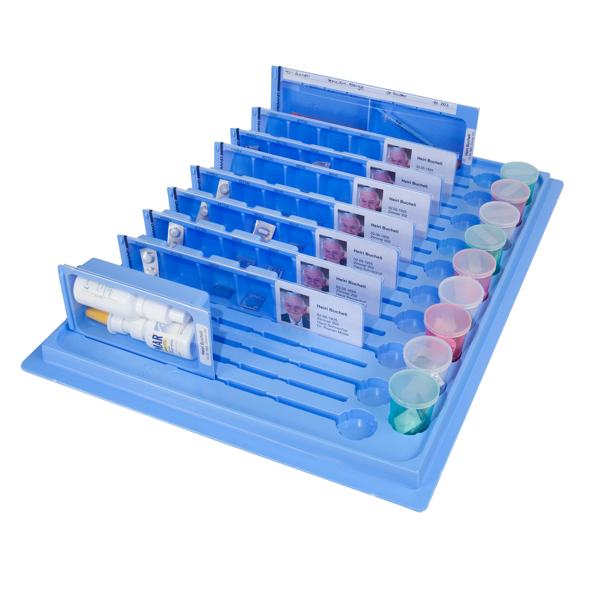 Distribution tray simple
