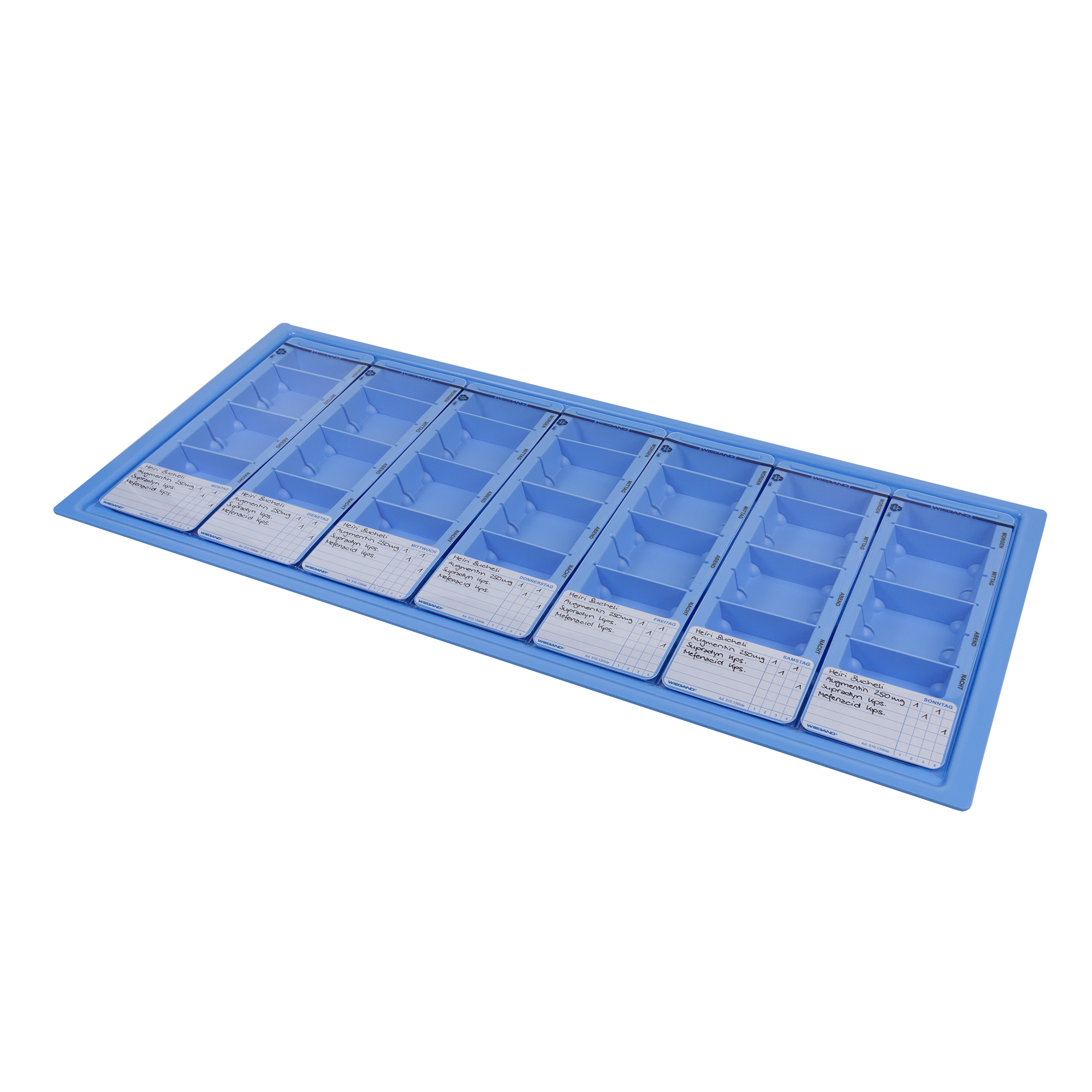 Wochentablett für 7 MediDispenser 141/149